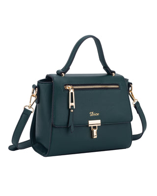 Andorra Top Handle Bag | Green