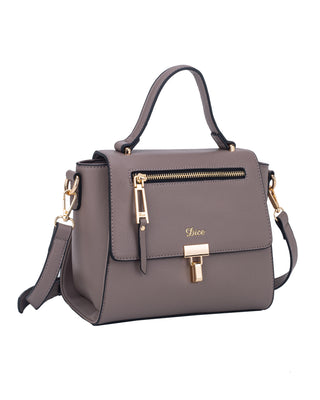 Andorra Top Handle Bag | Taupe