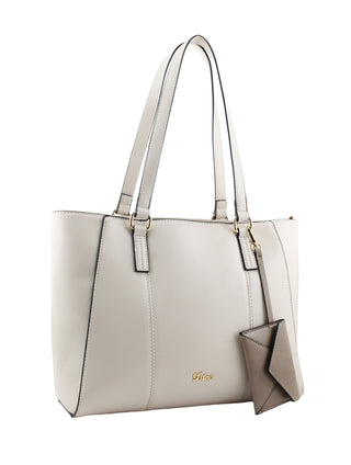 Lunar Tote & Mini Purse Bag | Beige