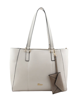 Lunar Tote & Mini Purse Bag | Beige