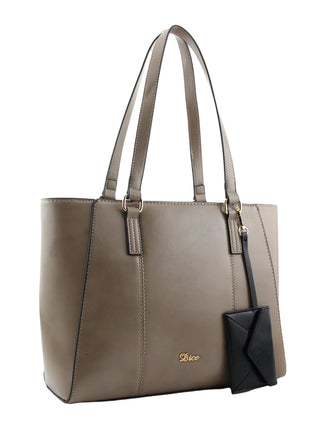 Lunar Tote & Mini Purse Bag | Taupe