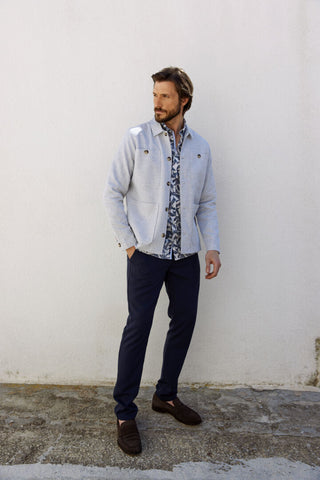 Oliver Over Shirt | Cloud Dancer