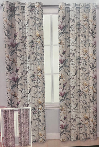 Ea Designs Lavish Eyelet Curtains Stone
