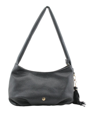Jeanne Medium Shoulder Bag | Black