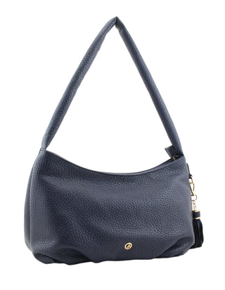 Jeanne Medium Shoulder Bag | Navy