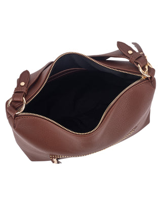 Isabelle Large Hobo Bag | Dark Tan