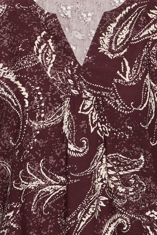 Kikki Blouse | Paisley Fudge Melange