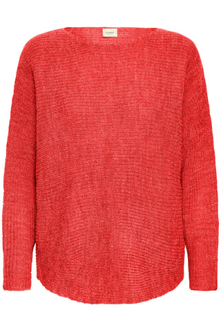 Eretta Jumper | Mars Red Melange