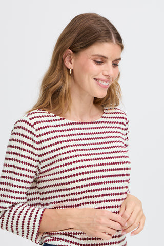 Josie Tee | Fudge Stripe