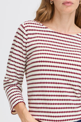 Josie Tee | Fudge Stripe