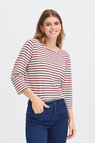 Josie Tee | Fudge Stripe