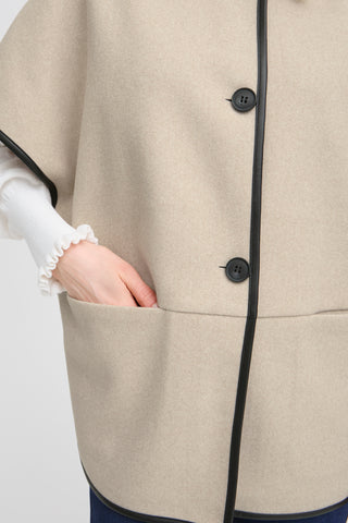 Elisabeth Waistcoat | Limestone Melange