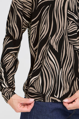 Flora Tee | Black Art