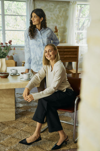 Bitte Jumper | Limestone Melange