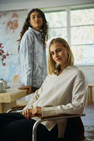 Bitte Jumper | Limestone Melange