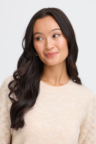 Kanva Jumper | Limestone Melange