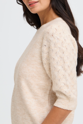 Kanva Jumper | Limestone Melange