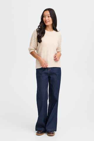 Kanva Jumper | Limestone Melange