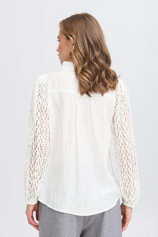 Bess Blouse | Blanc De Blanc