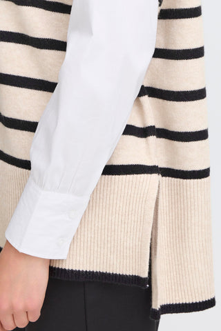 Bitte Pullover Jumper | Limestone Melange