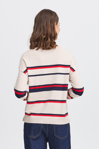 Melani Jumper | Limestone Melange