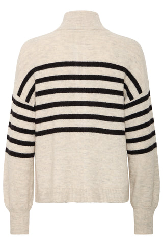 Elvira Cardigan | Oatmeal Melange