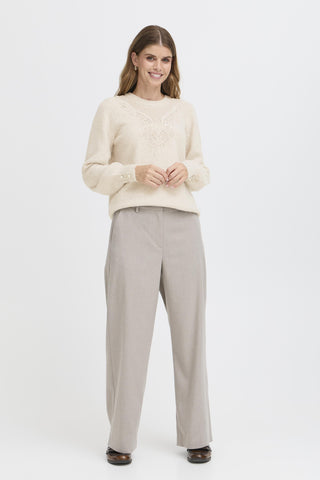 Ellen Jumper | Oatmeal Melange