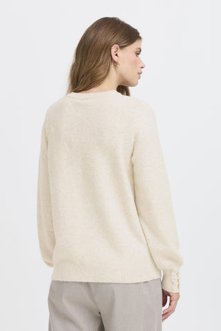 Ellen Jumper | Oatmeal Melange