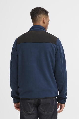 Mario Zip Through Hoodie | Dress Blues