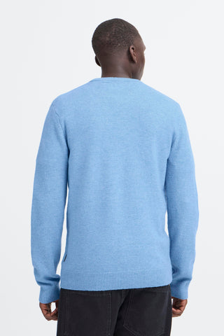 Branko Crew Knit | Delft Melange