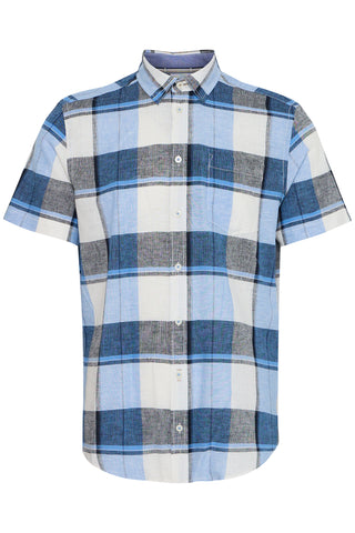 Scoot Linen Shirt | Silver Lake Blue