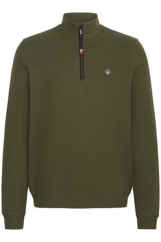Dunham 1/2 Zip Sweater | Forest Night