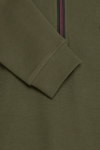 Dunham 1/2 Zip Sweater | Forest Night