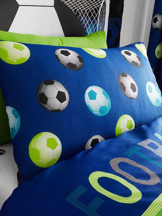 Football Duvet Cover Set | Blue