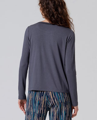 Ringer Tee | Dark Grey