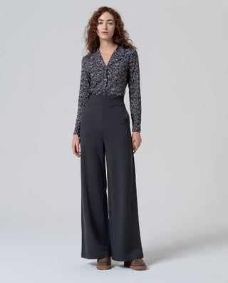 Waistband Trousers | Dark Grey