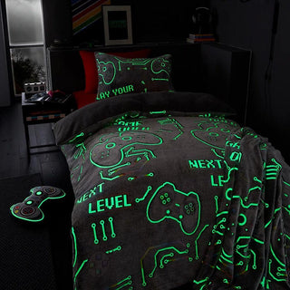 Gamer Duvet Cover Set | Grey