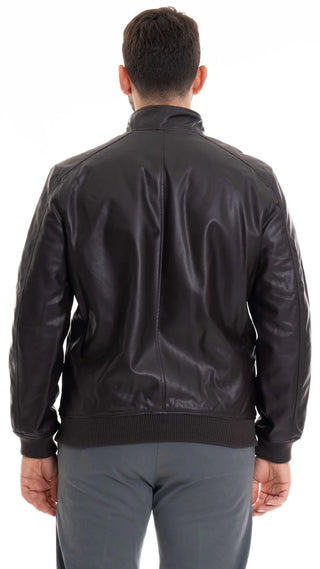 Faux Leather Jacket | Black