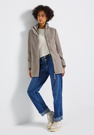 Short Coat | Sandy Mocca Melange