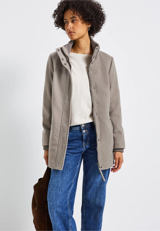 Short Coat | Sandy Mocca Melange