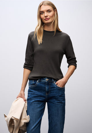 Basic Turtle Neck | Darkest Brown