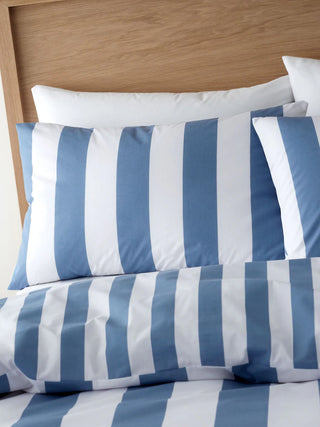 Cove Stripe Duvet Cover Set | Blue