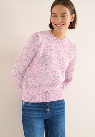 Space Dye Jumper | Dark Blossom Melange