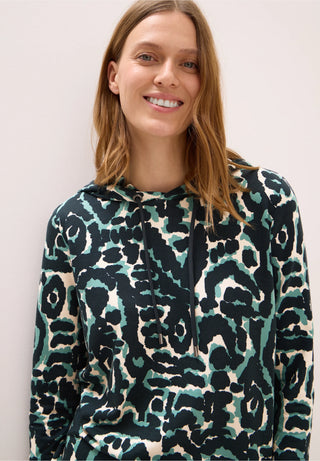 Terry Hoodie | Ink Green