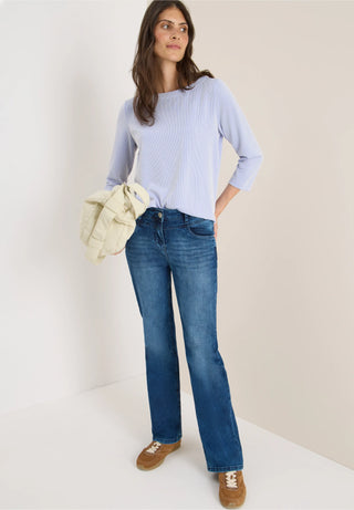 Stripped Shirt | Mountain River Blue