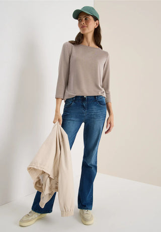 Stripped Shirt | Mocha Caramel