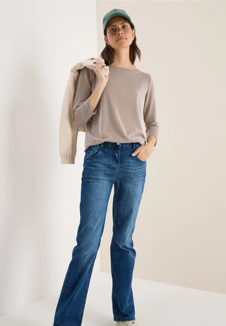 Stripped Shirt | Mocha Caramel