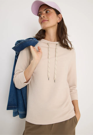 Funnel Neck | Oat Milk Beige