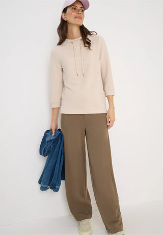 Funnel Neck | Oat Milk Beige