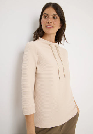 Funnel Neck | Oat Milk Beige